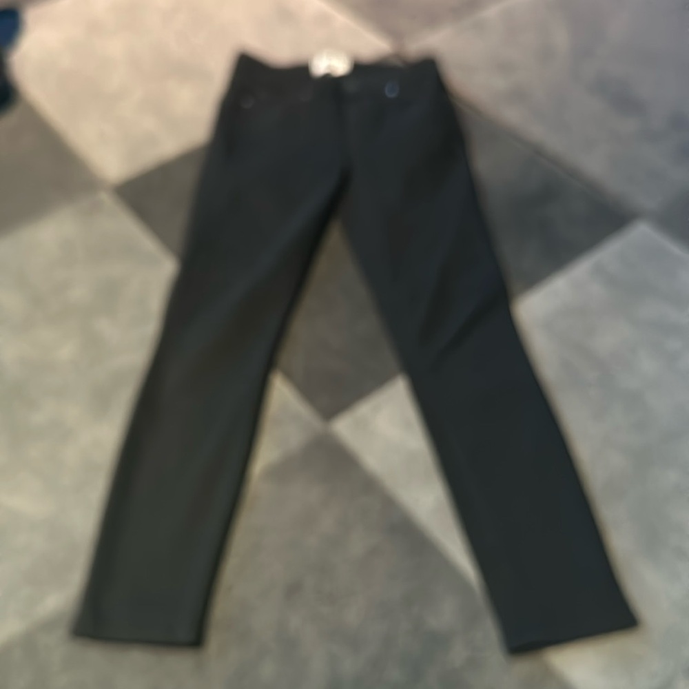 PAIGE black denim verdugo crop jean / size 26